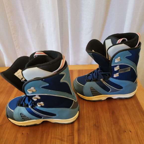 Morrow Women’s Snowboard Boots Size 8 – Blue Two Tone – Lace-Up – Used Condition - Picture 4 of 15